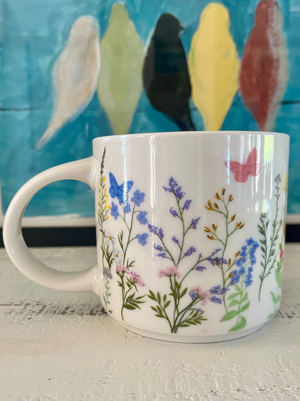 Dolly Parton Wildflower Mug – “Wildflowers Don’t Care Where They Grow” – NWT